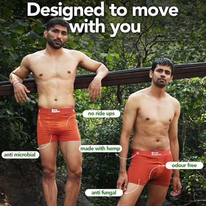 Pack of 2 Trunks (Burnished Tan) - For Him