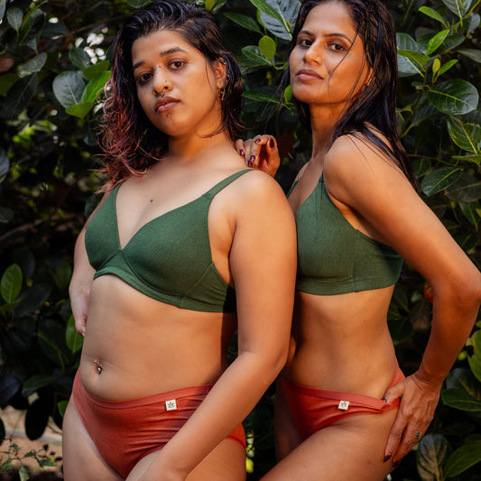 Pack of 2 Hipsters (Burnished Tan) - For Her