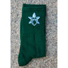 Pack of 2 Socks (Herbed Crew Green + Cloud White Quarter)